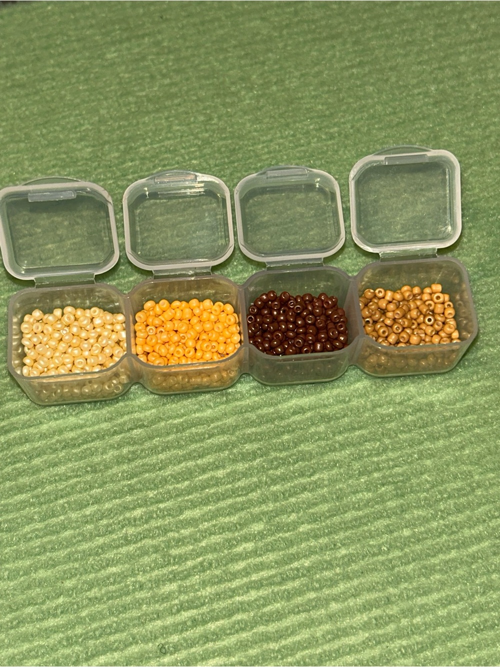4-Color Seed Bead Mix | Size 11/0 (Approx. 2mm)